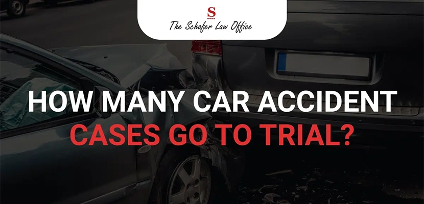 How Many Car Accident Cases Go to Trial?